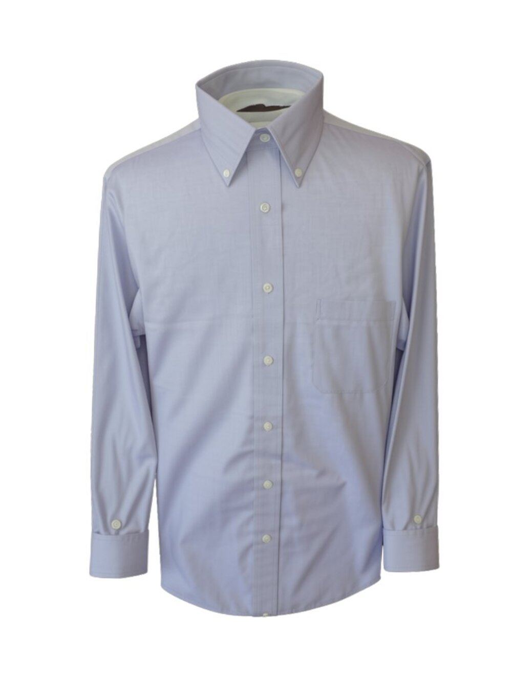 croft & barrow Pale Blue Long-Sleeve Button-Down Dress Shirt